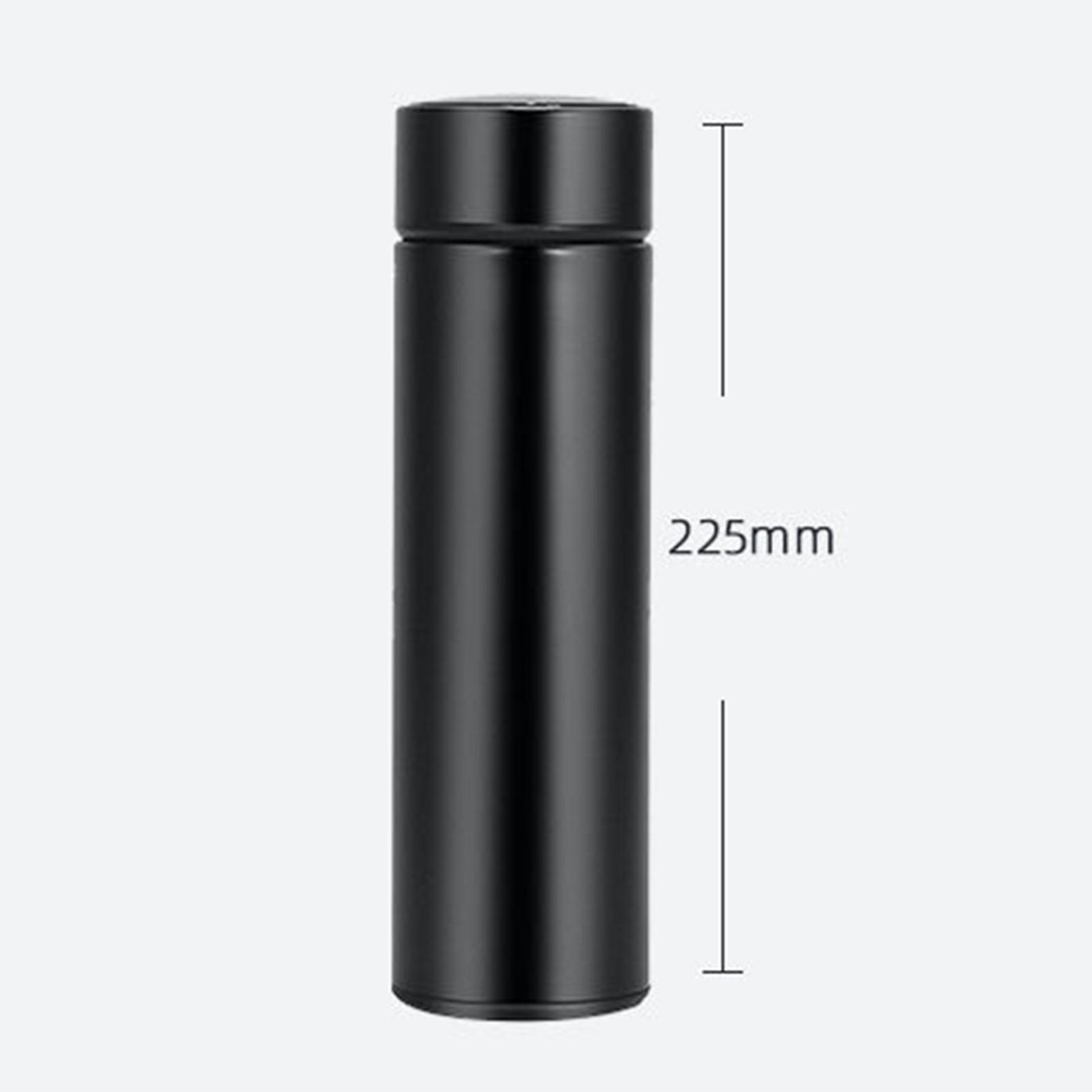 Chai nước có màn hình hiển thị nhiệt độ LED thép 304 không gỉ