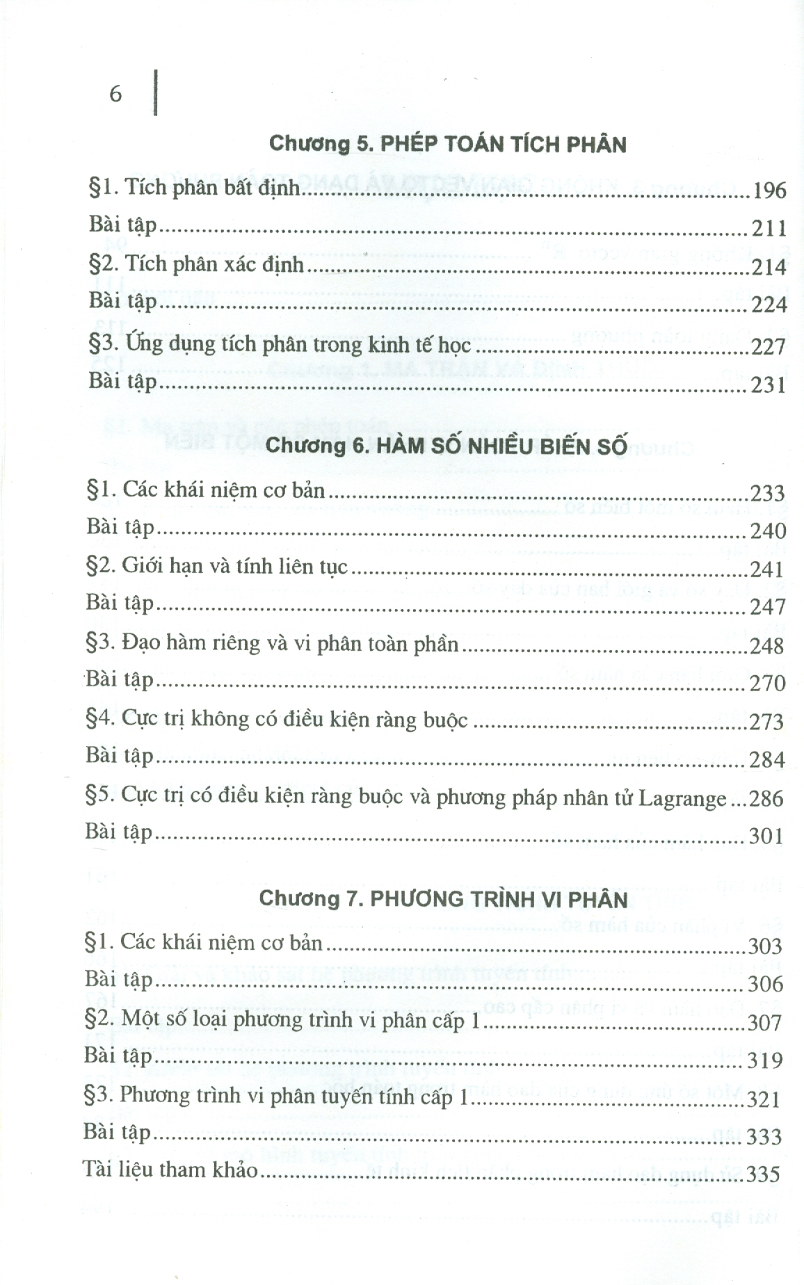 Toán Cơ Sở Cho Kinh Tế