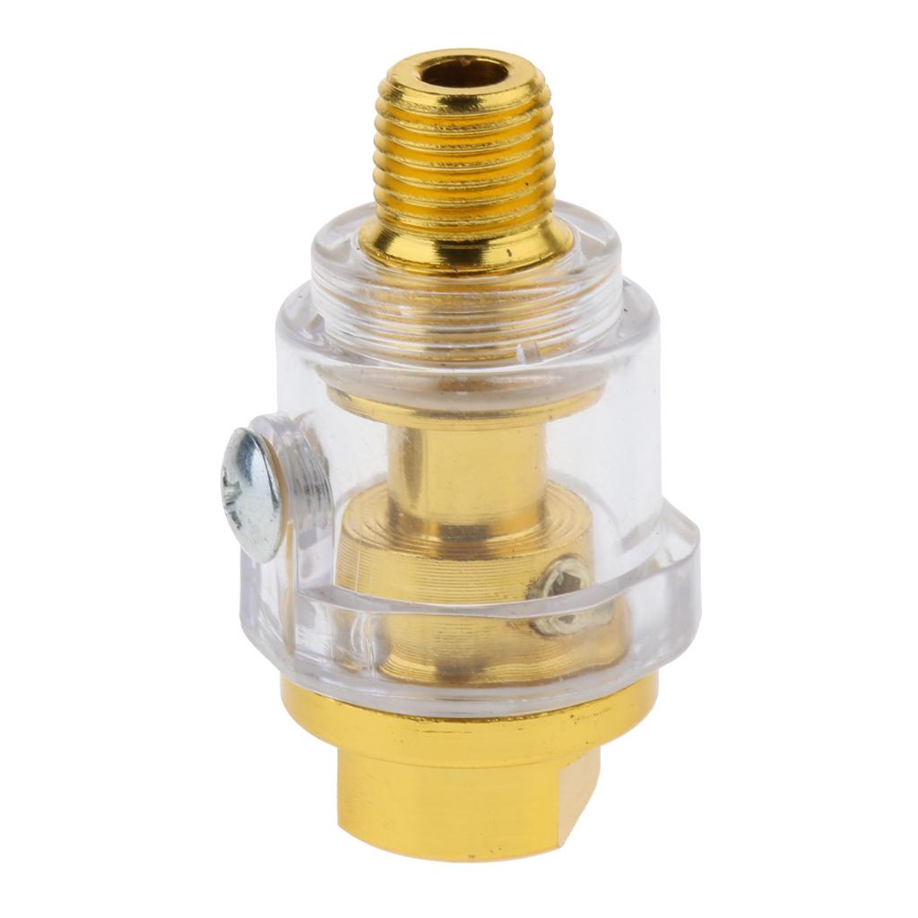Đồng Mini Phù Oiler Lubricator Cho Khí Nén Công Cụ Không Khí 1/4