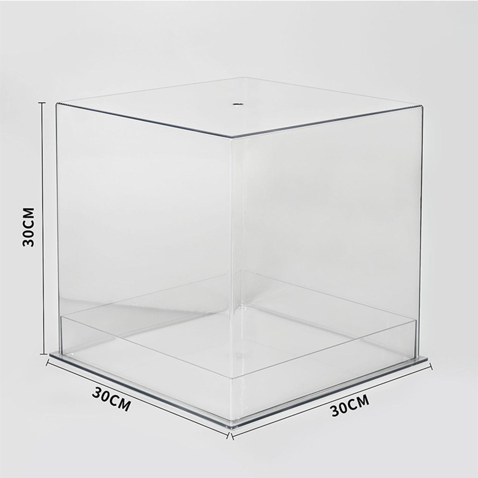 Acrylic Flower Box Wedding , Rose Floral Box Empty