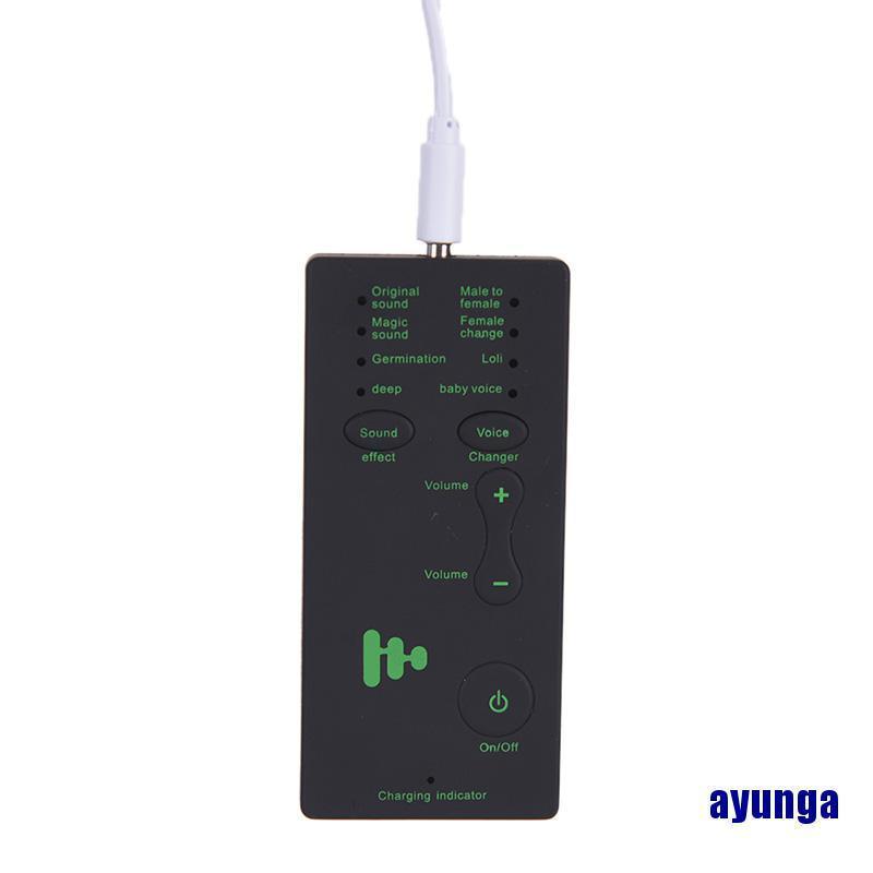 Bộ Chuyển Đổi Giọng Nói Với 7 Loại Âm Thanh Khác Nhau Cho Laptop /