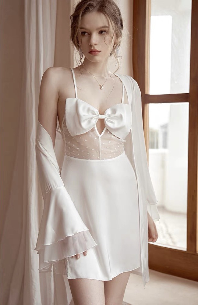 Váy Ngủ Thiết kế Lưới Gợi Cảm