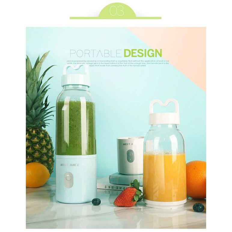 Máy xay sinh tố mini MEET JUICE CẦM TAY loại đẹp