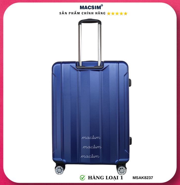 Vali cao cấp Macsim Aksen hàng loại 1 MSAK8237 cỡ 28inch ( màu xanh)