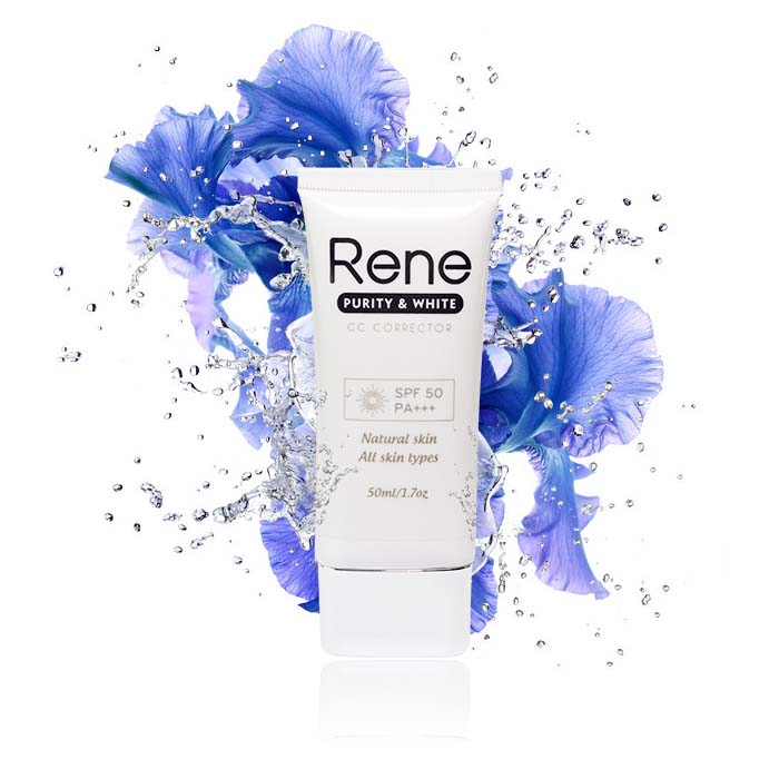 Kem Chống Nắng Dưỡng Da Rene Purity &amp; White CC Corrector SPF 50 PA +++ (50ml)