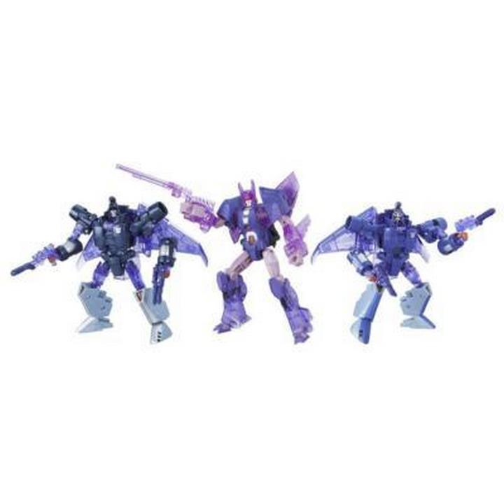 Bộ mô hình gồm 3 Robot mini Platinum Edition Armada of Cyclonus - Scourge - Decepticon Sweep