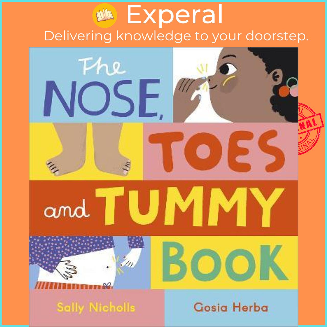 Sách - The Nose, Toes and Tummy Book by Sally Nicholls