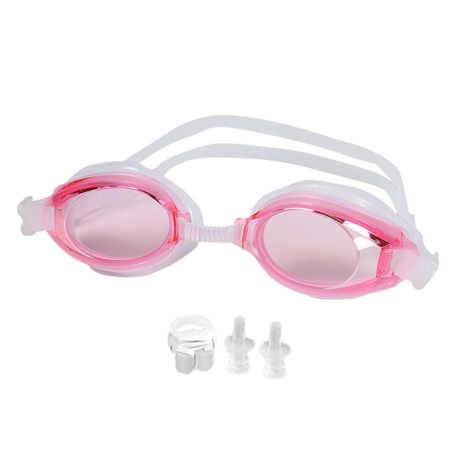 Swimming Goggles Adult Soft Silicone Strap Comfortable Anti Fog Swim Goggles