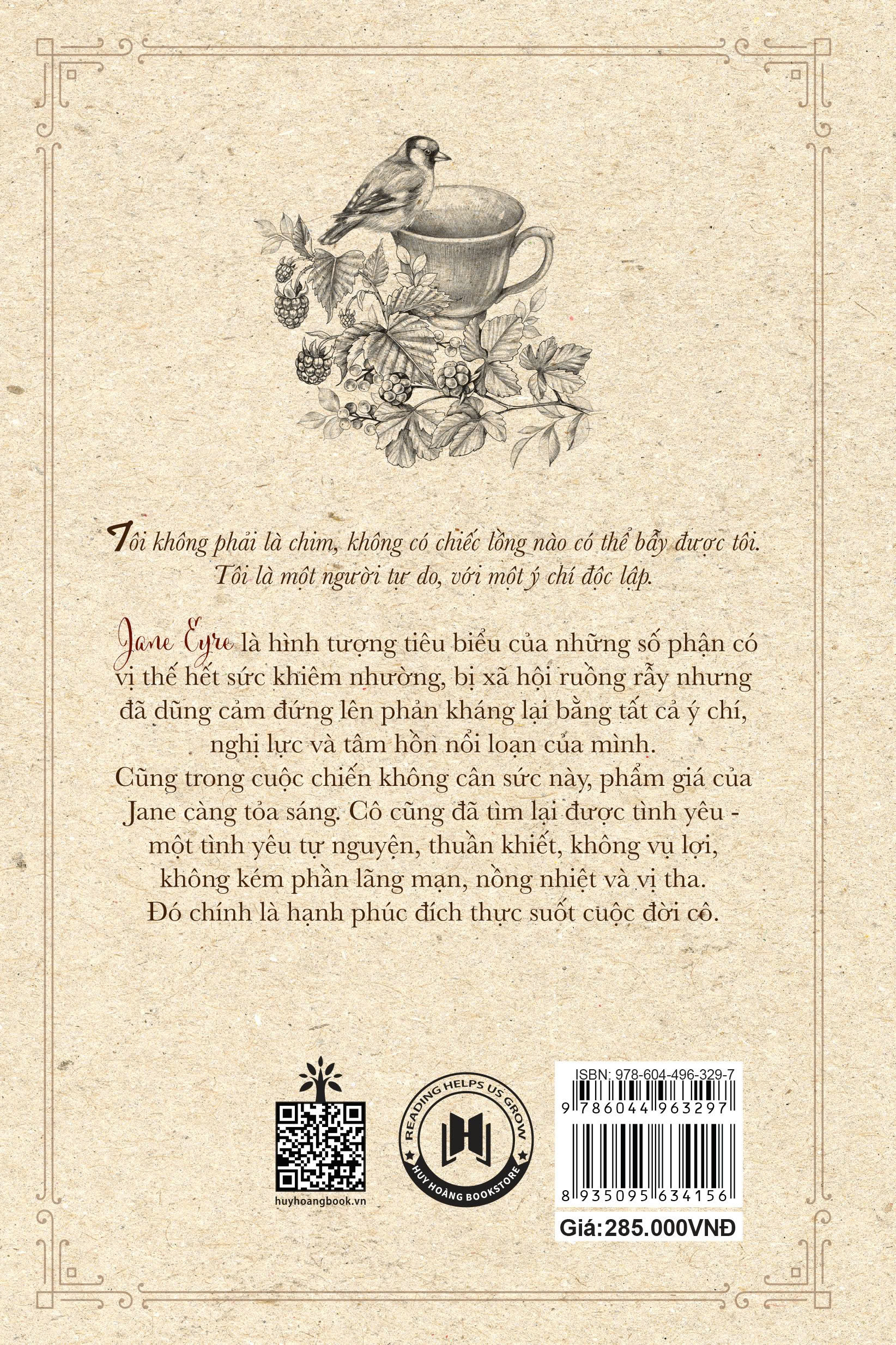 Jane Eyre Bìa Cứng (Tái Bản 2024)