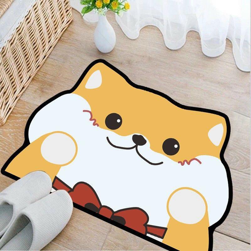 thảm chân 3D hình thú siêu cute.