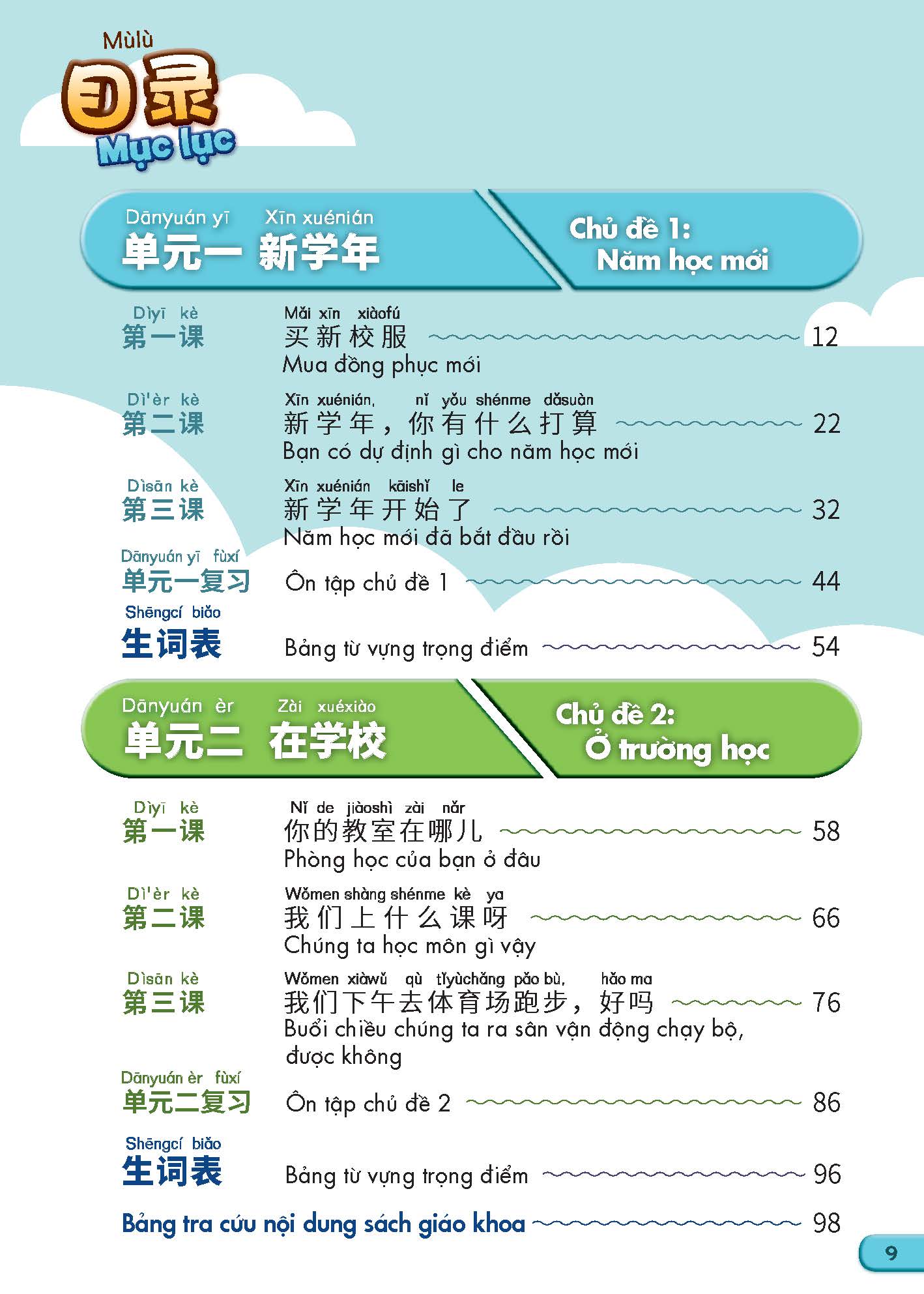 Sách tiếng Trung Quốc 5 - Sách bài học Tập 1 &amp; 2