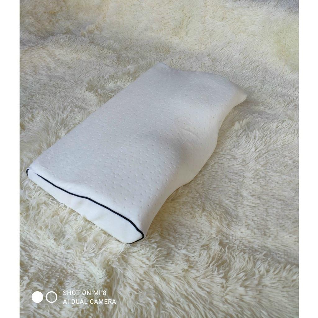 Gối Ngủ Nhật Bản Memory Pillow gối ngủ trị liệu, điều trị mất ngủ, điều chỉnh đốt sống cổ, đau mỏi vai gáy, ngủ ngáy