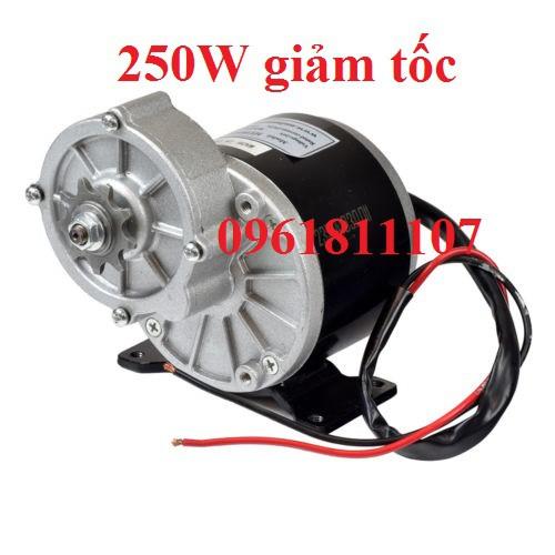 Động cơ giảm tốc 24V 350W có chổi than