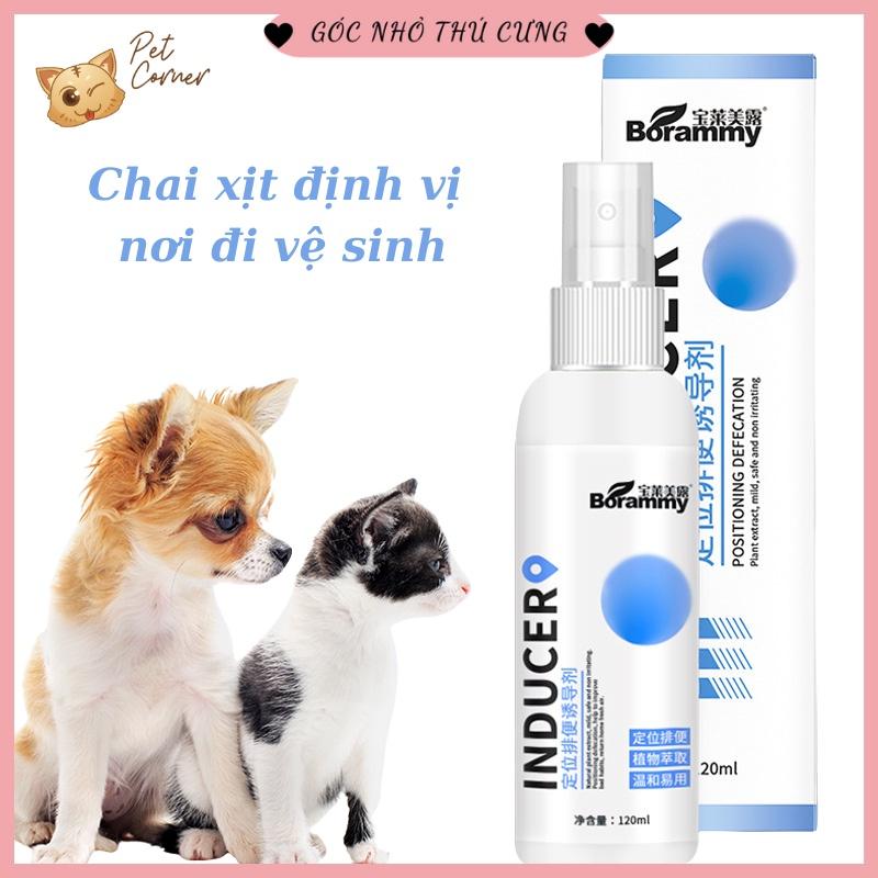 Chai xịt định vị nơi đi vệ sinh cho chó mèo