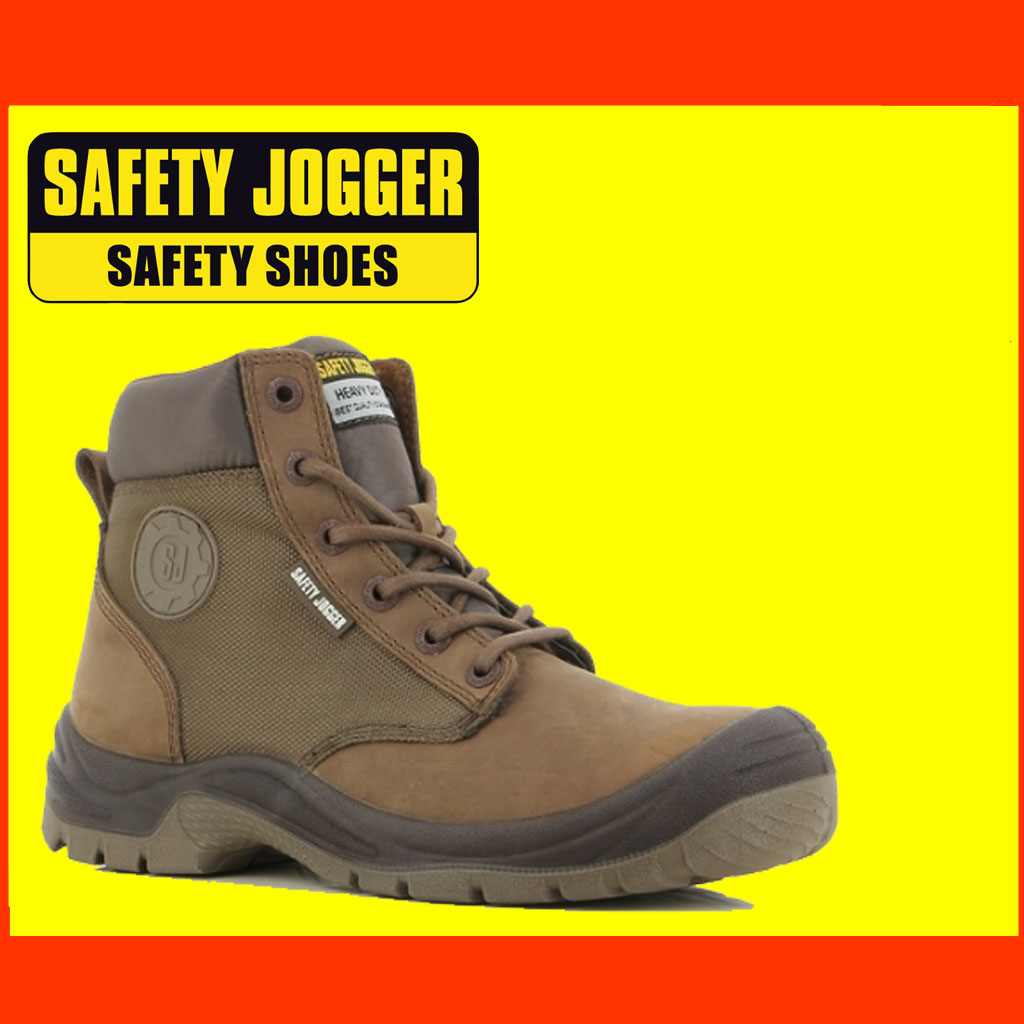 [HÀNG CHÍNH HÃNG] Giày Bảo Hộ Lao Động Safety Jogger Rush S3, Da Chất Lượng Cao, Đế PU, Chống Đâm Xuyên, Va Đập Mạnh