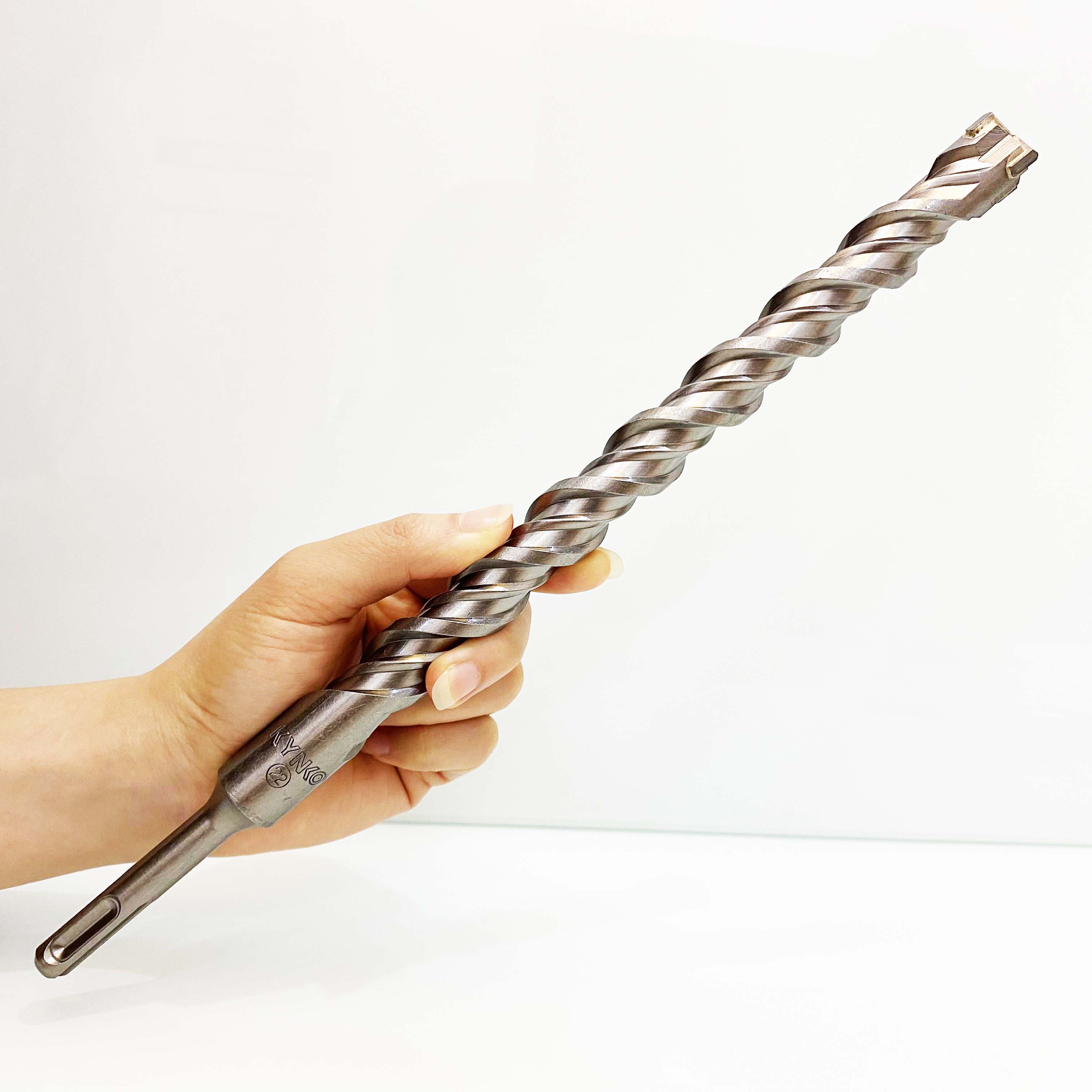 MŨI KHOAN BÊ TÔNG SDS ĐƯỜNG KÍNH PHI Ø22 DÀI 310MM XUYÊN TƯỜNG ĐẦU THẬP KYNKO MKBTXT-22310
