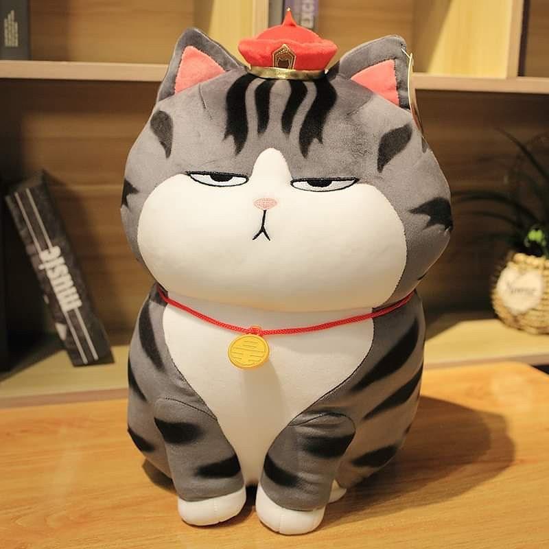 Gấu bông mèo hoàng thượng dễ thương ️ hàng nhập ️ Giá xưởng