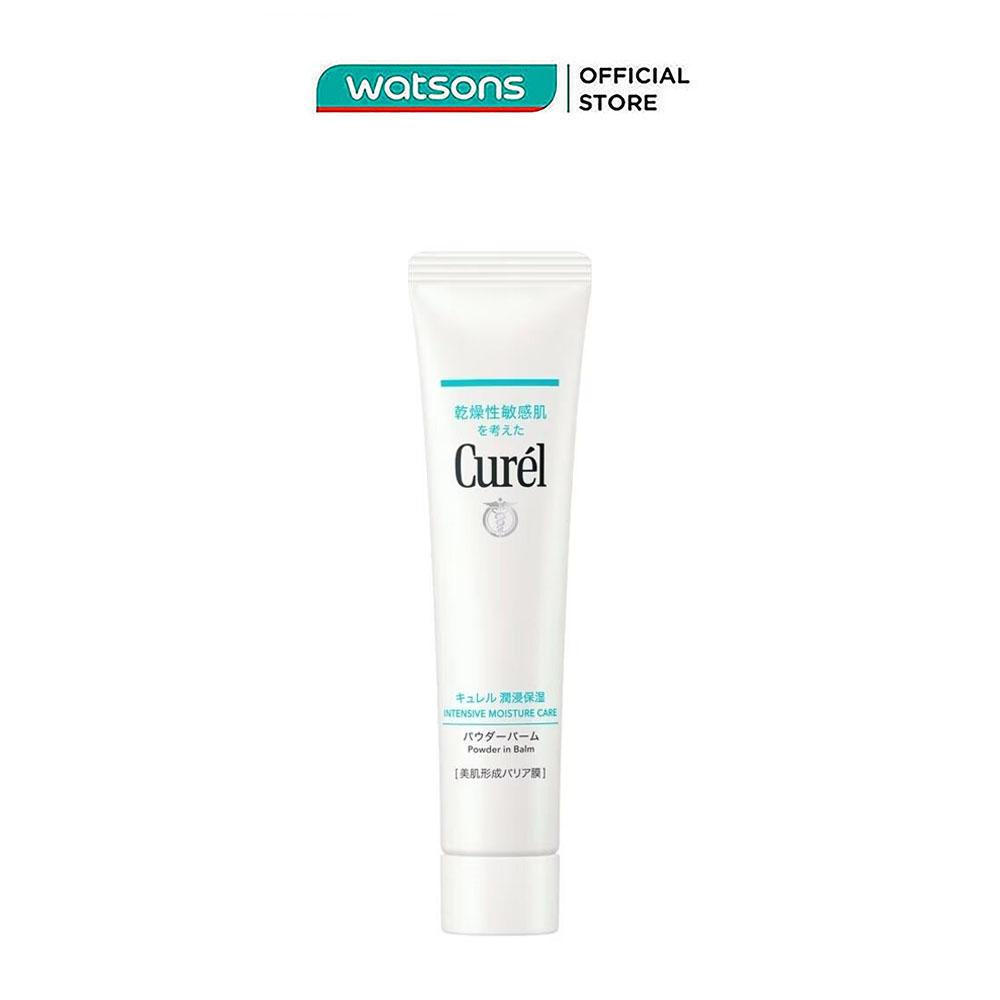 Kem Phấn Curél Cấp Ẩm Kiềm Dầu Intensive Moisture Care Powder In Balm 34g