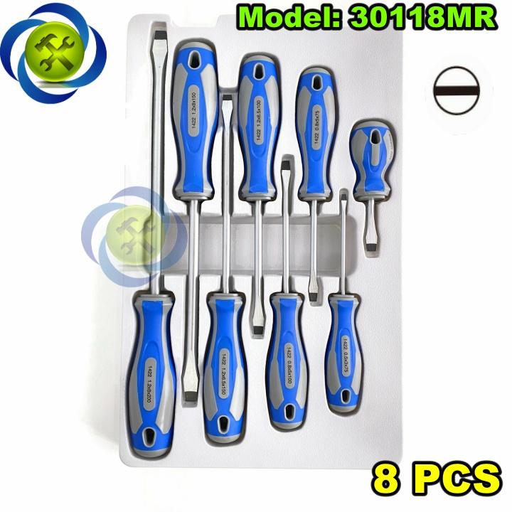 Bộ vít dẹp Kingtony 30118MR 8 cây