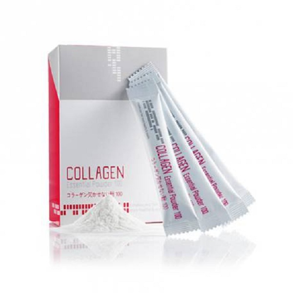 Bột thảo dược nguyên chất 100%colazen sửa dụng khi uốn , ép, nhuộm mugens collagen essential powder 20 gói x 03g