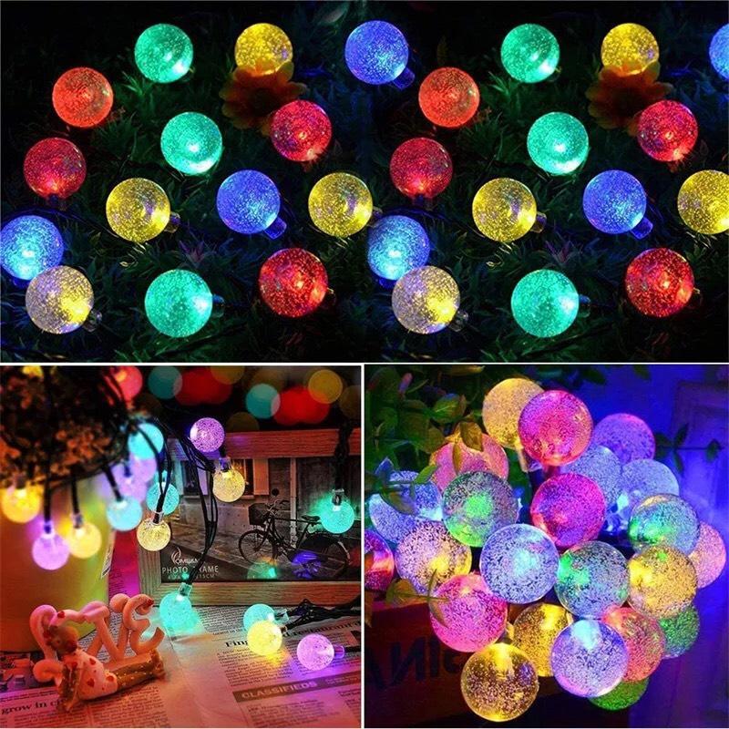 Dây Đèn Led Bọt Biển Pha Lê Tuyệt Đẹp 70 bóng Trang Trí Nhà Cửa, Sự Kiện JK-002