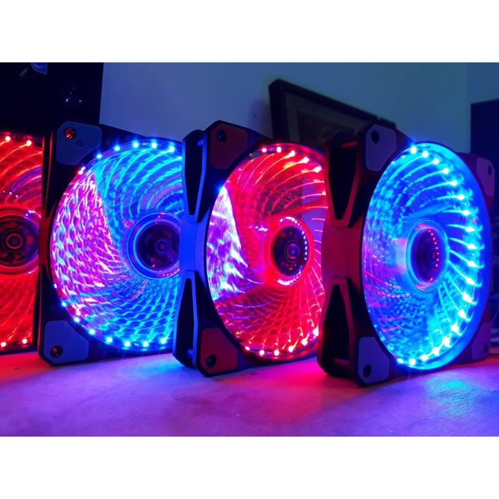 Fan case LED 12 cm Cao Cấp. Fan tản nhiệt. trang trí cho case máy tính, pc gaming