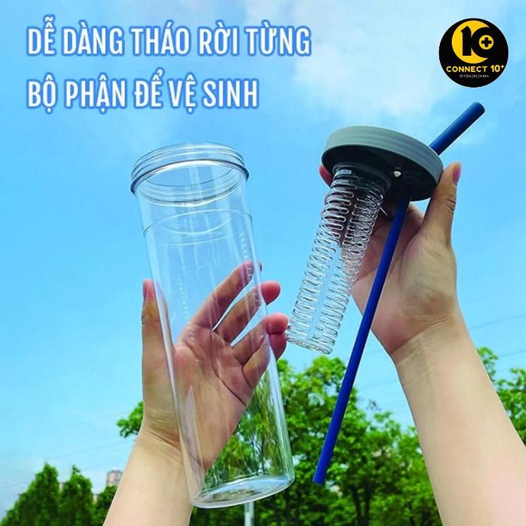 Bình Đựng Nước Detox GOSO 700ML Có Khay Lọc