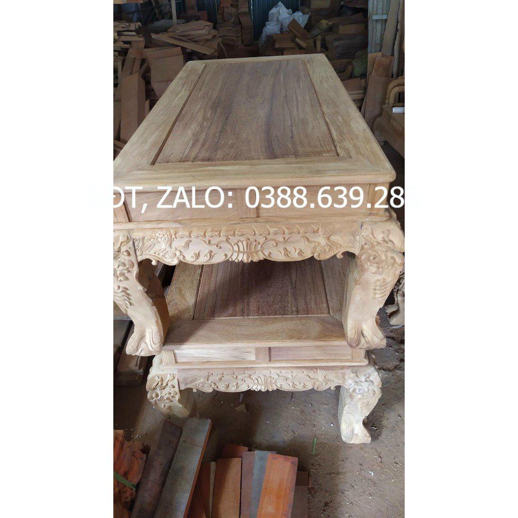 Bộ bàn ghế Minh Quốc Đào gỗ gõ đỏ