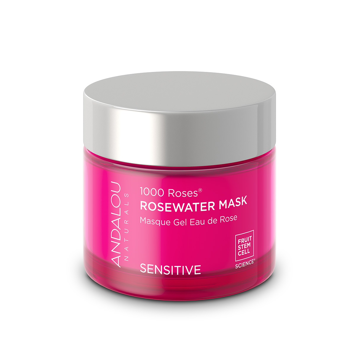 Mặt Nạ Nước Hoa Hồng Dưỡng Ẩm Cho Da Nhạy Cảm Andalou Naturals 1000 ROSES Rosewater Mask 50g