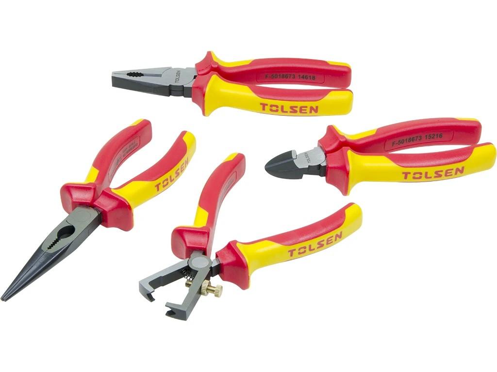 BỘ KỀM ĐIỆN CÁCH ĐIỆN TOLSEN V83204 - HÀNG CHÍNH HÃNG