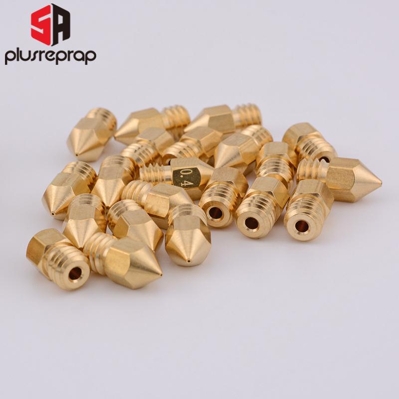 5/10pcs MK8 Brass vòi phun 0,2mm 0,3mm 0,4mm 0,5mm Intruder Intruder In