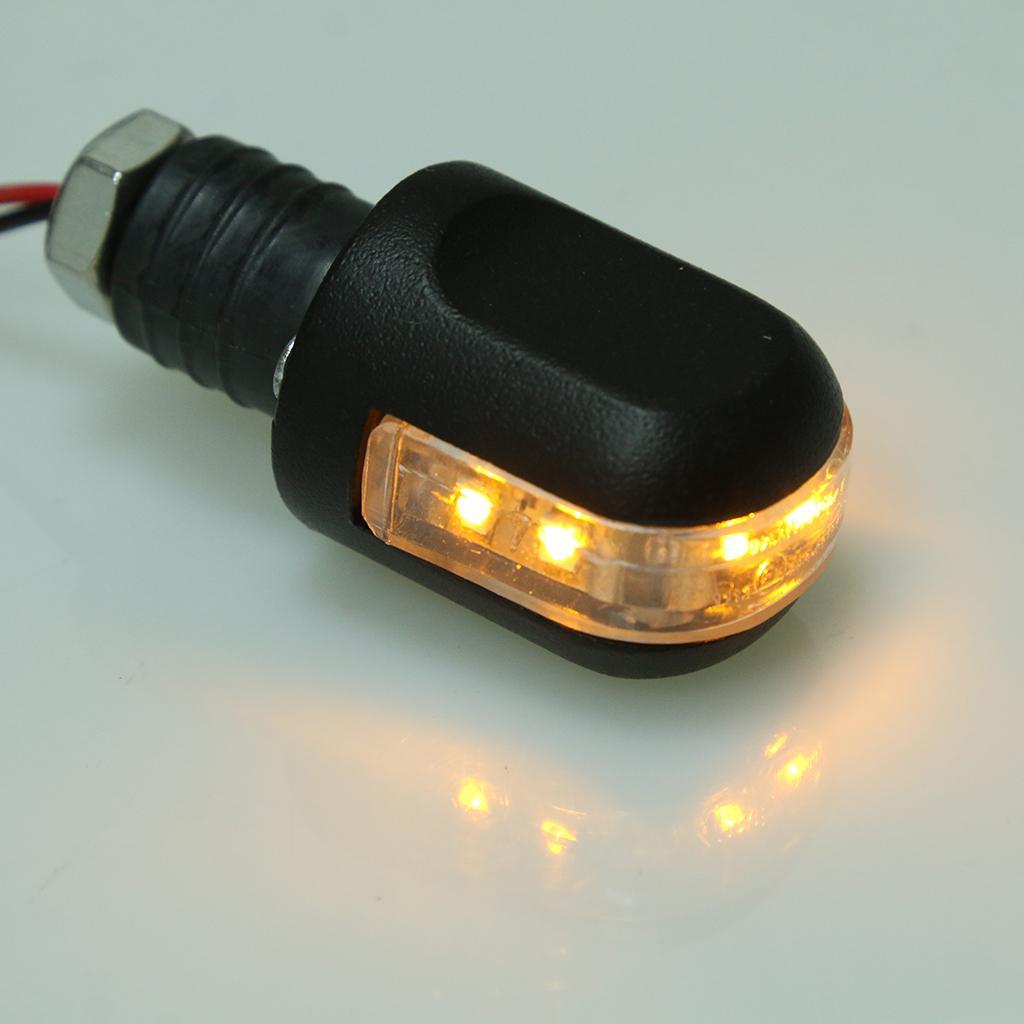 Motorcycle 22mm 7/8'' Handlebar LED  Blinker Indicator Light 12V