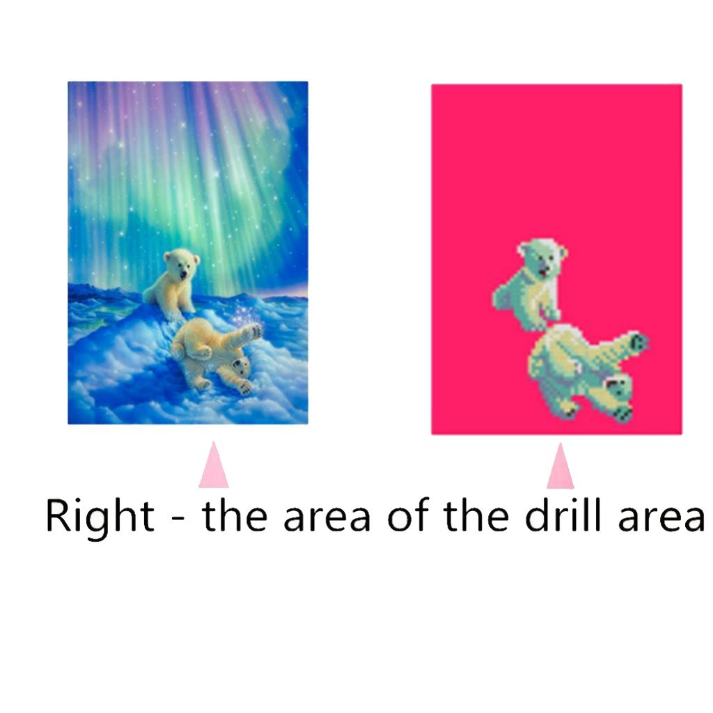 5D DIY Diamond Painting Kit Cross Stitch Pictures for Home Decor