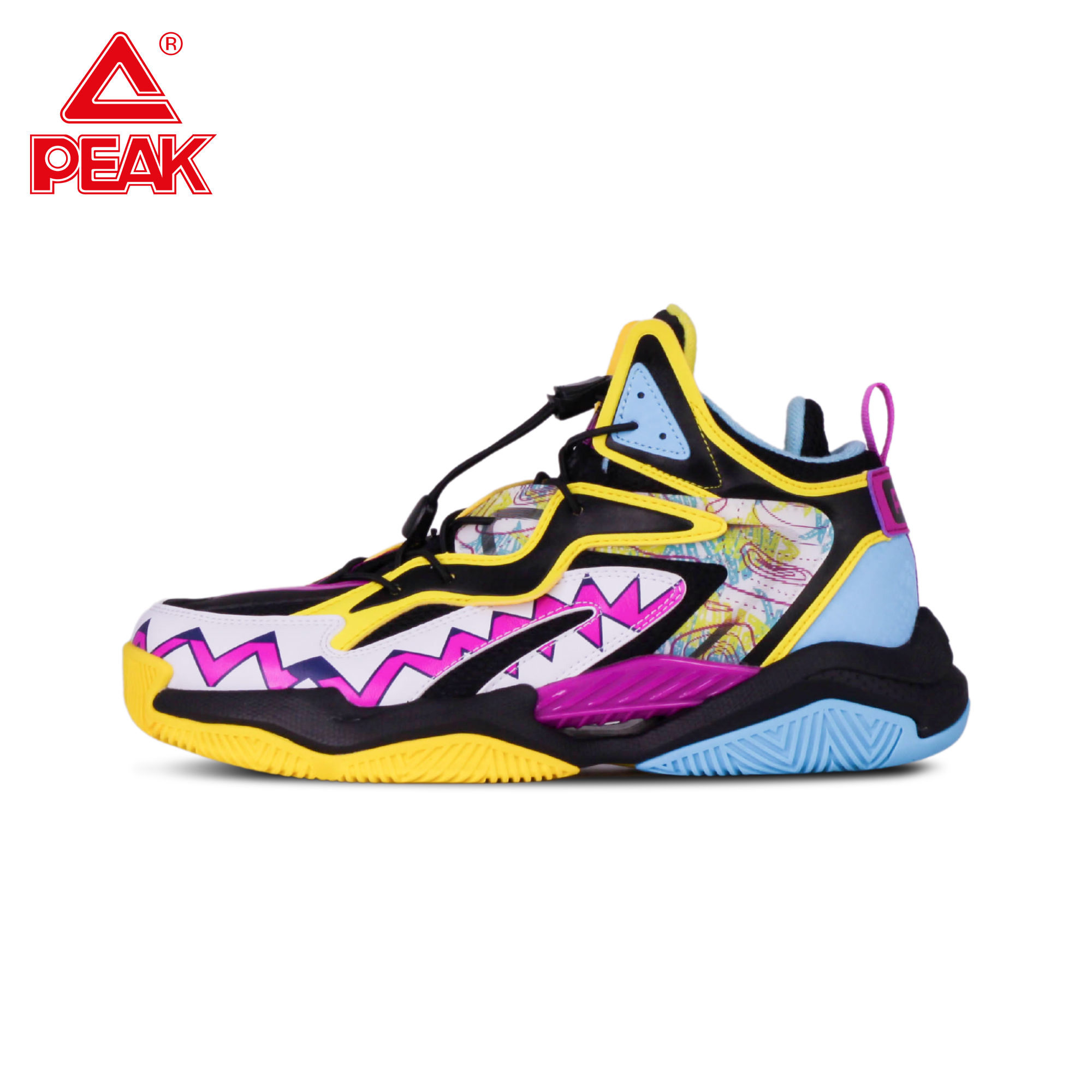 Giày Bóng Rổ Trẻ Em Cổ Mid PEAK Basketball MONSTER EK1411A