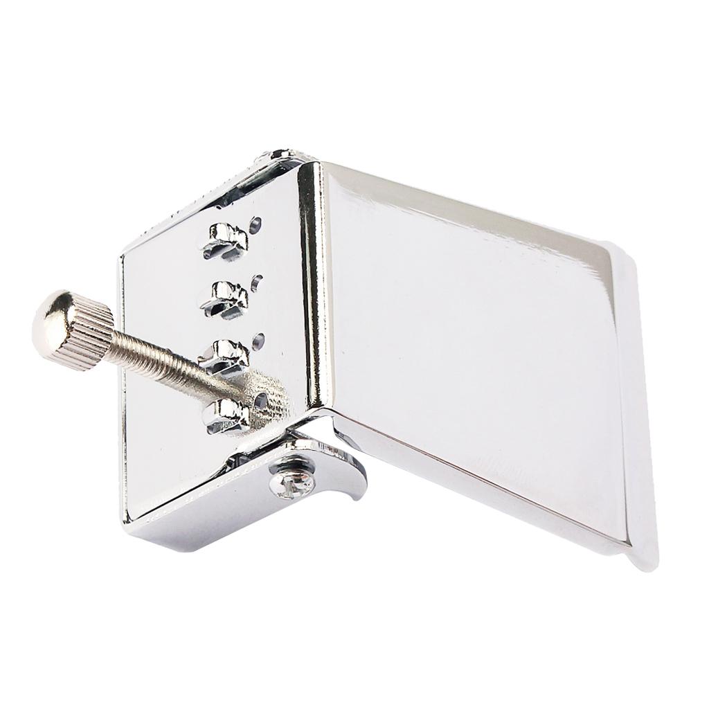 Sunnimix Đàn Guitar Viền Bóng Đuôi Cho 4 Dây Đàn Banjo Bạc Phối Phụ Kiện