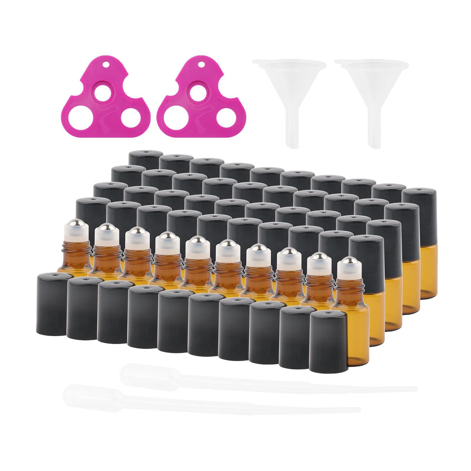 Rollerball Bottle Vial Leakproof Empty Refillable for Perfume Storage