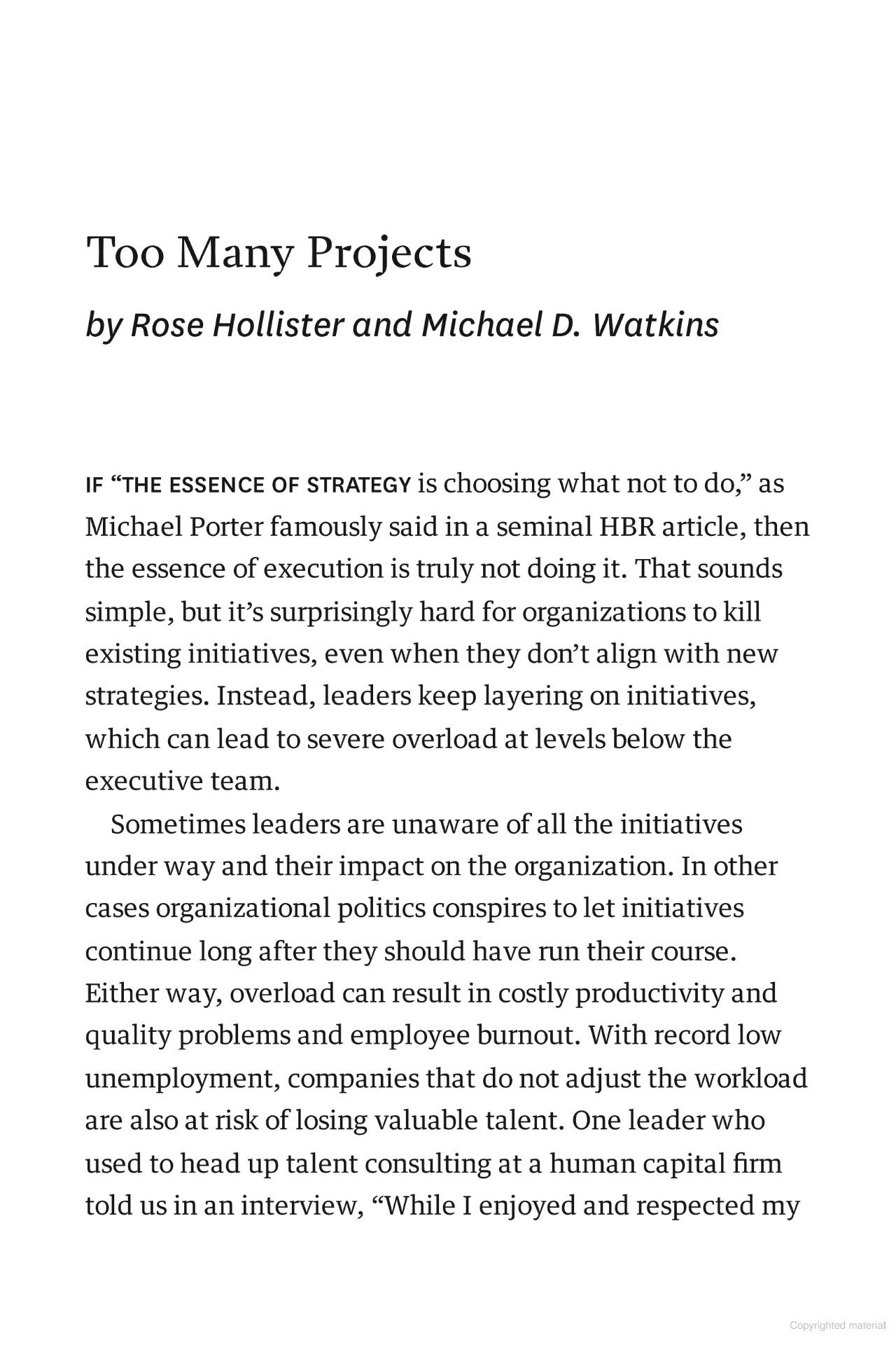 Sách ngoại văn: HBR's 10 Must Reads - On Managing Projects And Initiatives