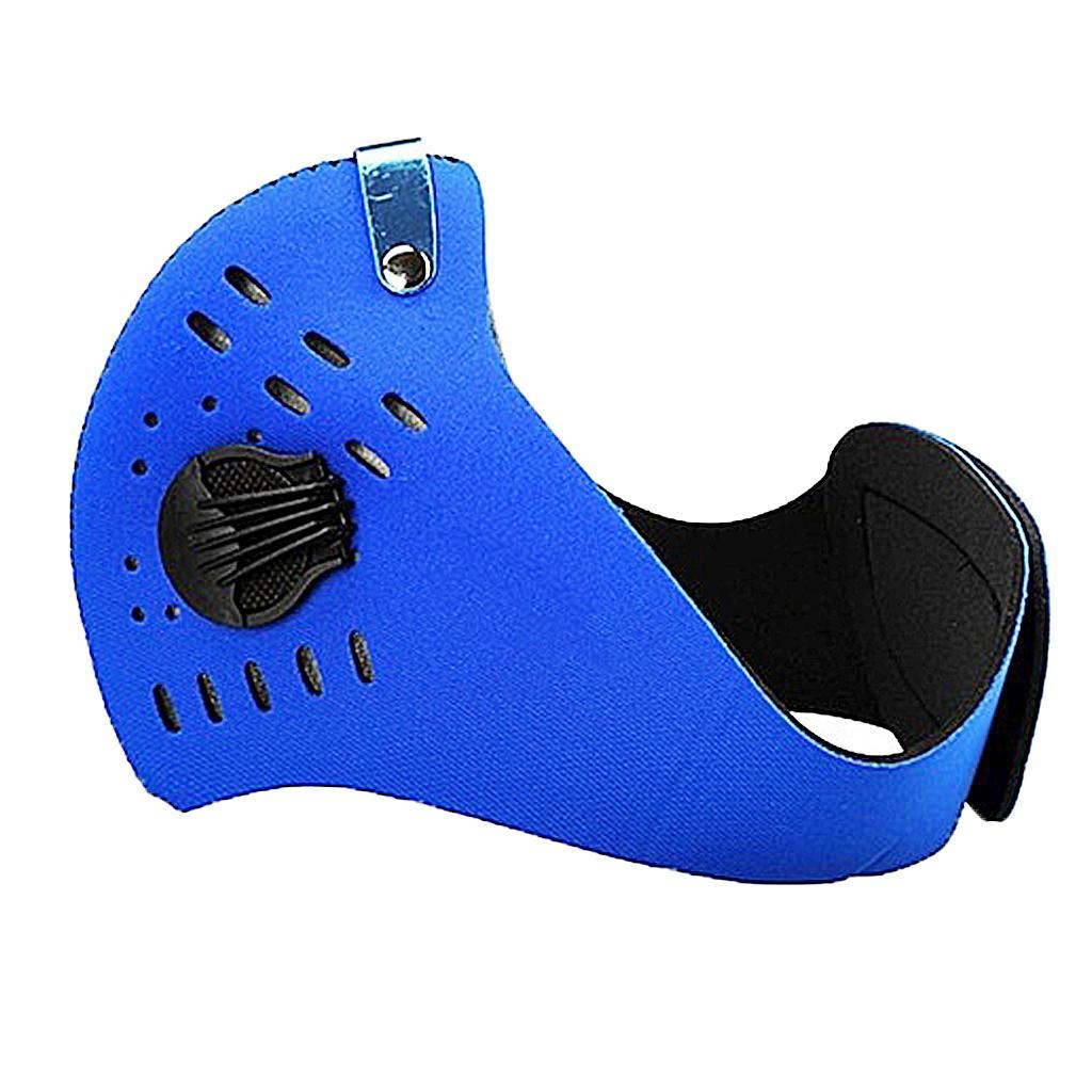Women Men Half Face Mask Motorcycle Dust Filter Outdoors Gym Mouth Mask