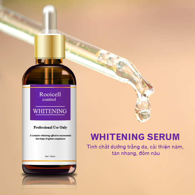 Tinh chất dưỡng trắng da Rooicell Whitening Serum