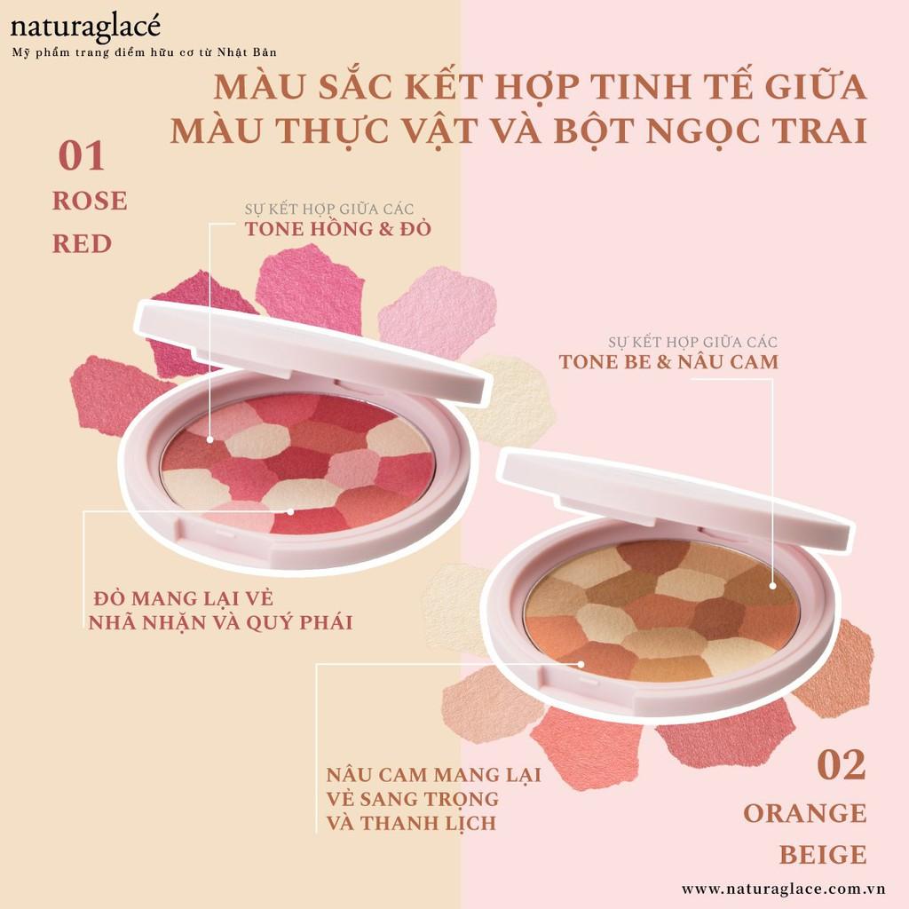 Phấn má hồng thảo mộc ngũ sắc - naturaglacé Nu Cheek Color Powder