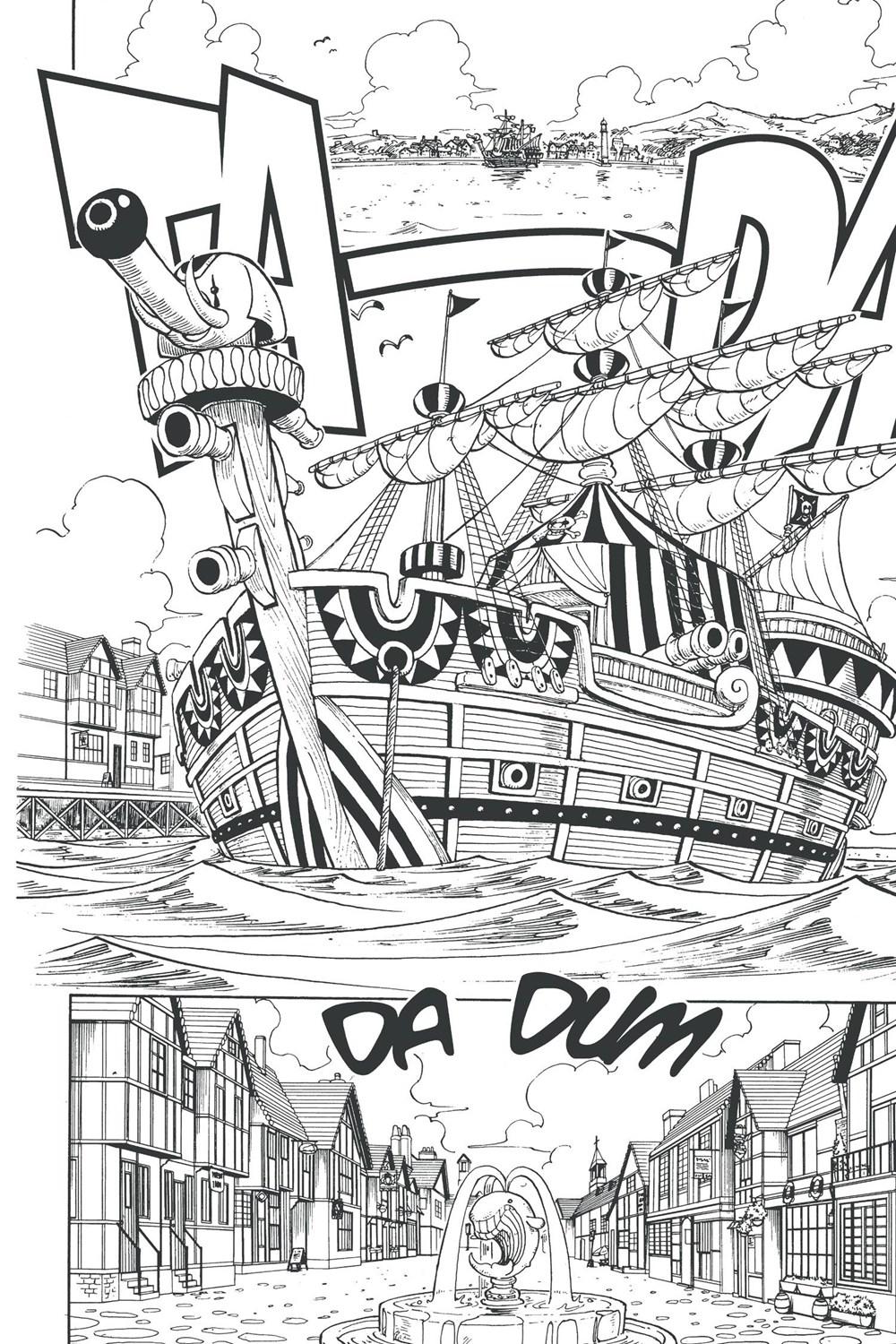 Sách - One Piece, Vol. 1 by Eiichiro Oda (US edition, paperback)