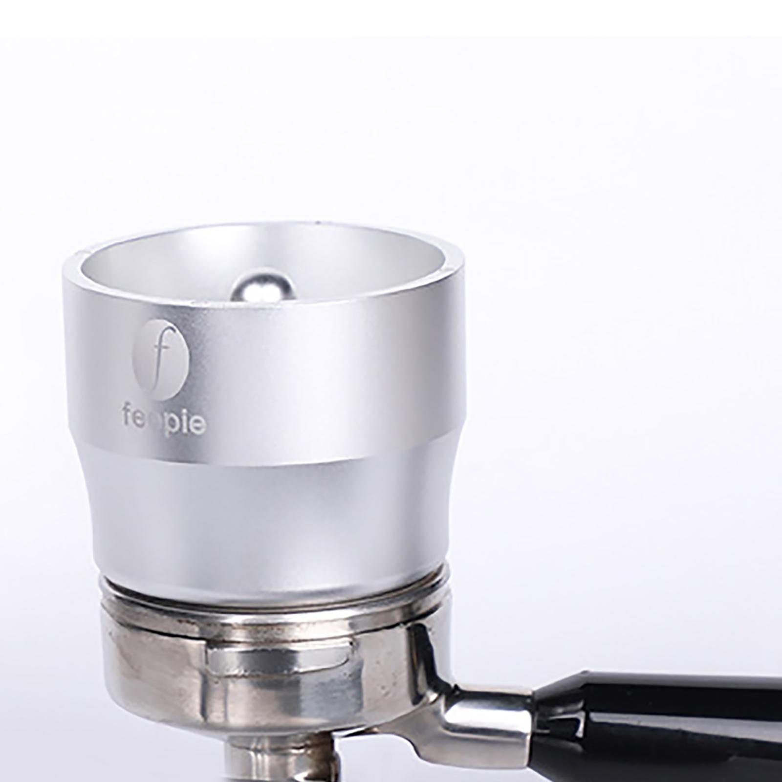 Coffee Powder Picker Magnetic Aluminum Alloy Feeding Cup for Grinder 51/58mm