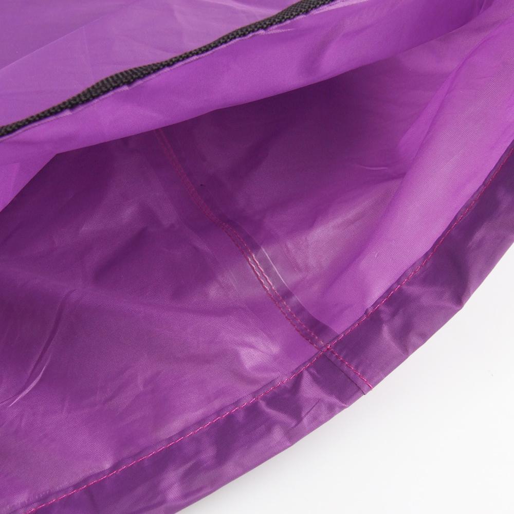 2 Pieces 12L Waterproof Roll Top Compression Bag Dry Sack For Camping Purple