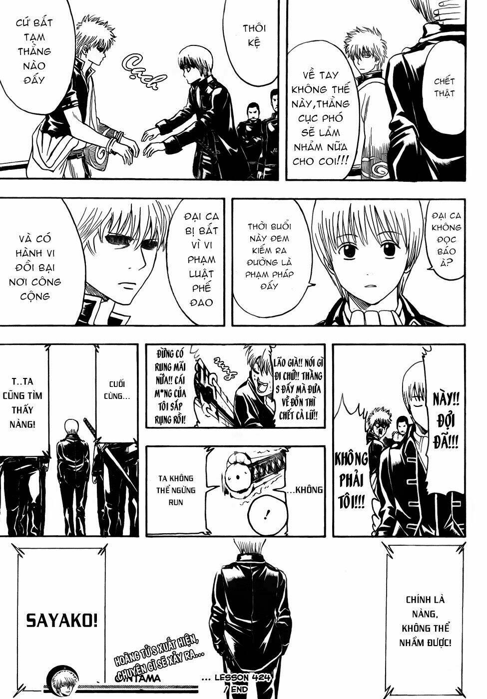 gintama - linh hồn bạc chapter 424 19