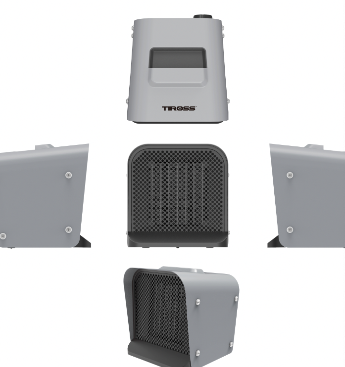 Sưởi gốm để bàn Tiross TS9297 - Hàng chính hãng