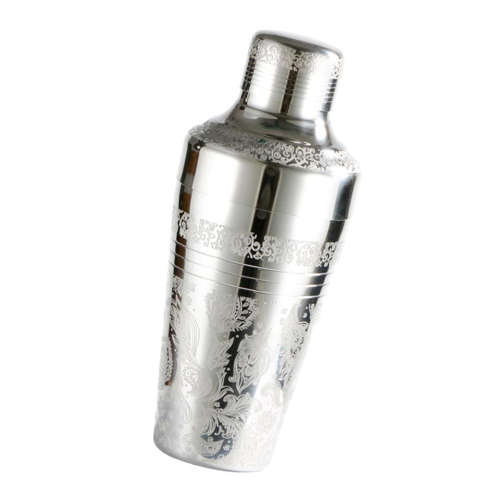 Stainless 410ml/510ml Martini Cocktail Shaker Bartender Mixer Barware