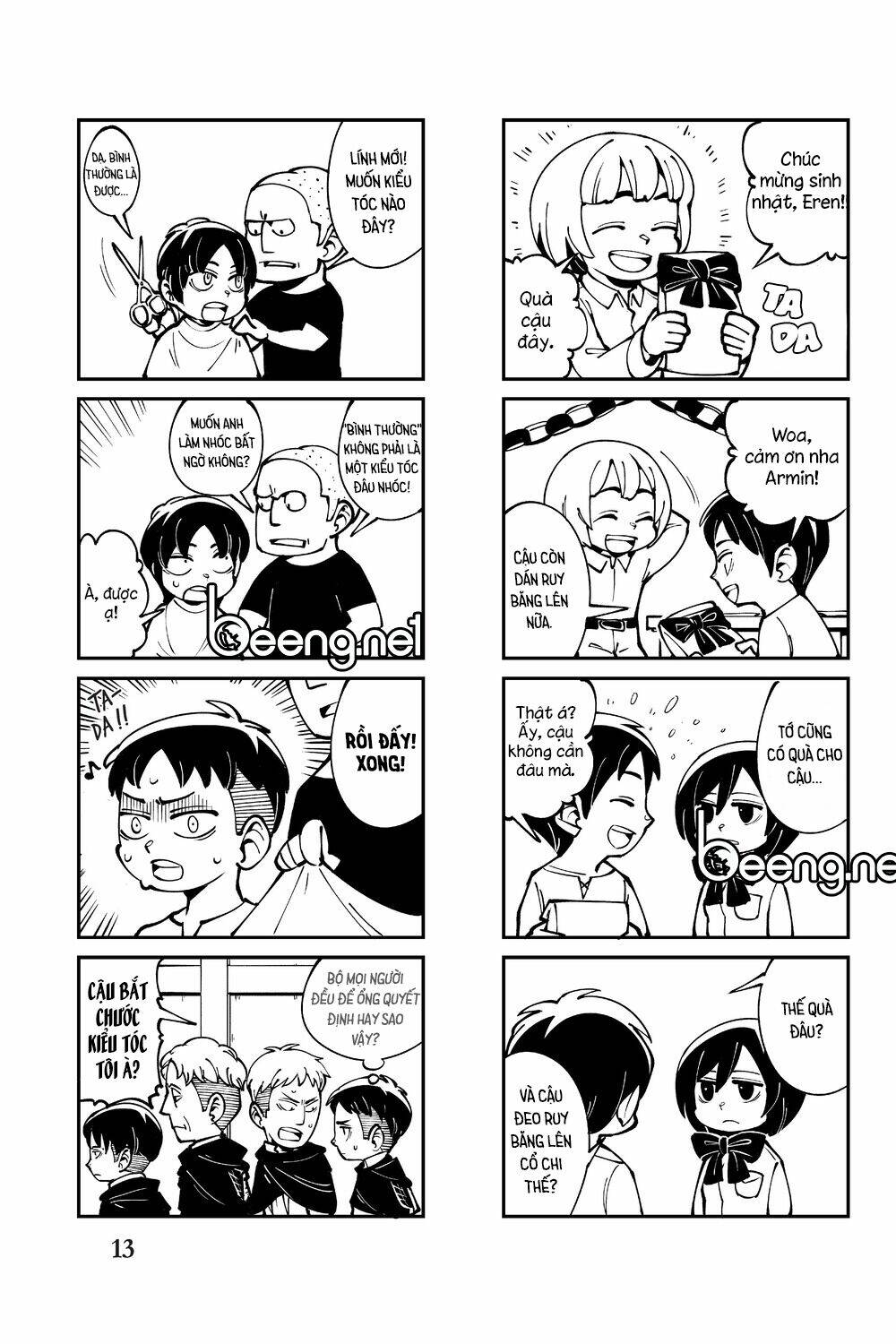 cà khịa với khổng lồ chapter 1 13