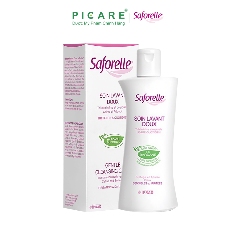 Dung dịch vệ sinh Saforelle Gentle Cleansing Care