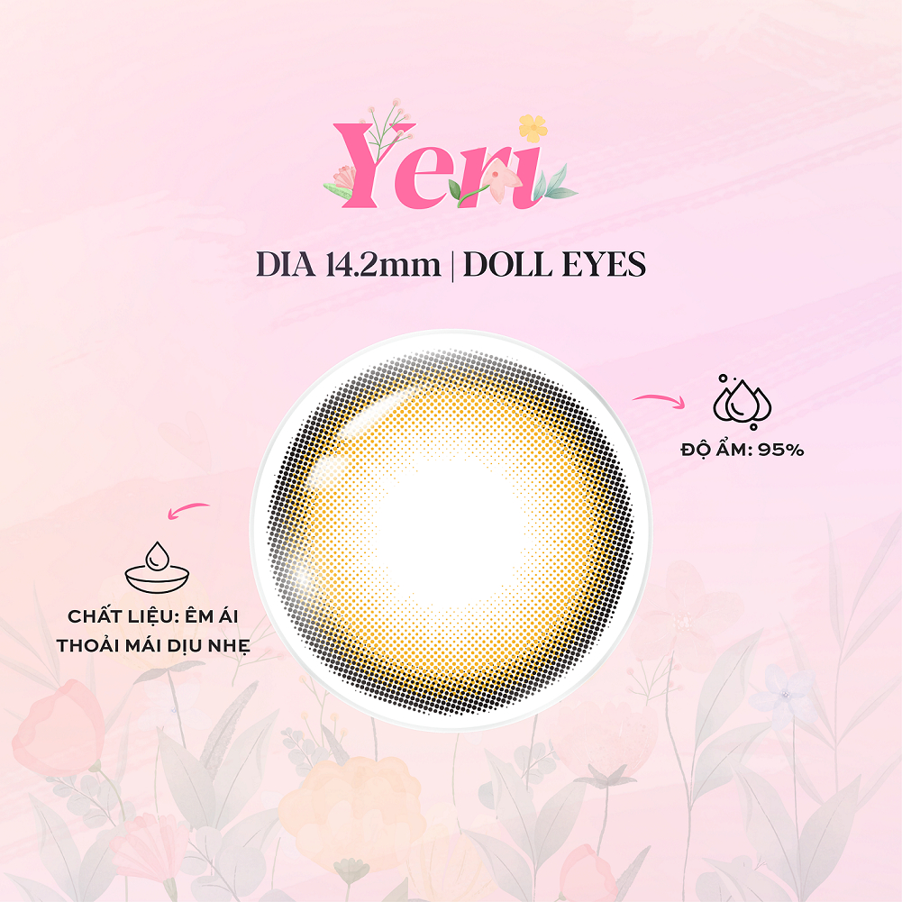 Kính áp tròng DOLL EYES YERI 14,2mm