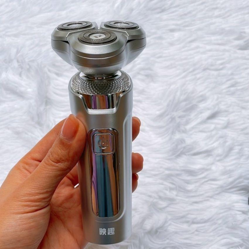 Máy cạo râu từ tính Enchen X2 công nghệ lưỡi Magnetic chống nước IPX7 có thể lắp KIT đa năng Silver series